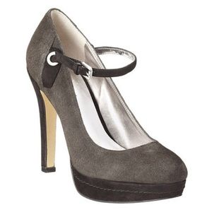 Nine West Chesley Suede Color Block Heels